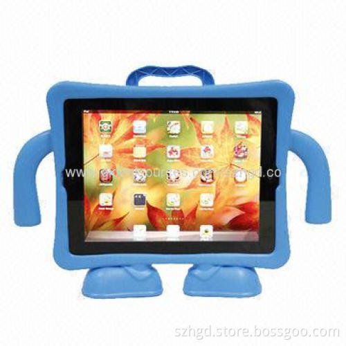 Kids' Case for iPad 2/3/4 with Handle and Stand Design, Free Standing, Customized Logos Welcomed